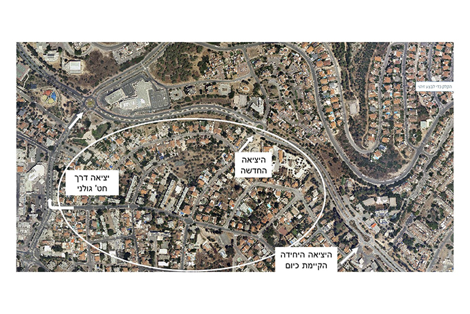 מגדל העמק: החלו העבודות כביש חיבור בין רחובות